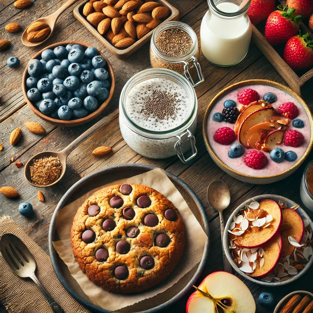 A visual representation of Paleo friendly desserts