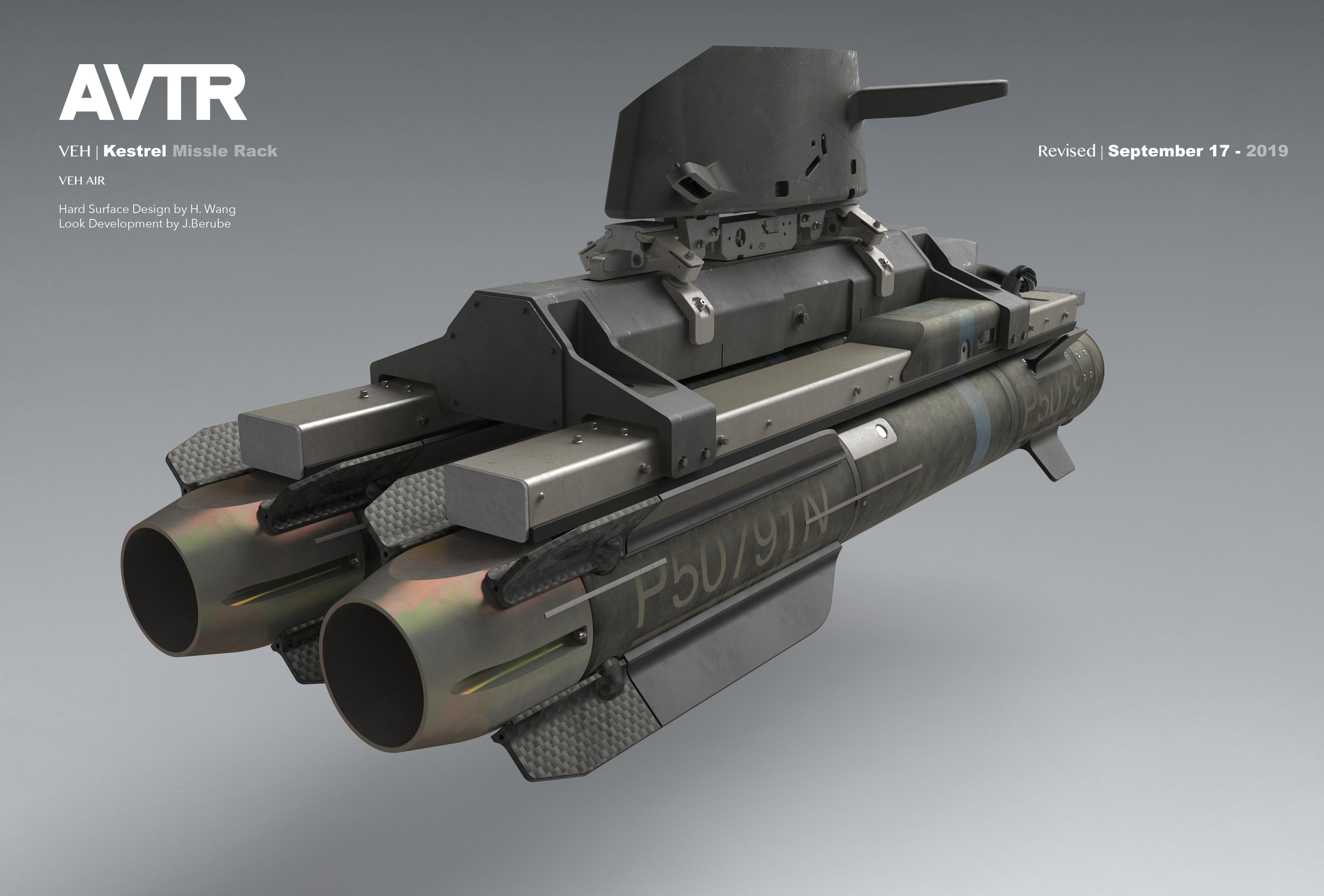 Kestrel aircraft exterior look development for Avatar: Fire and Ash by Jonathan Berube