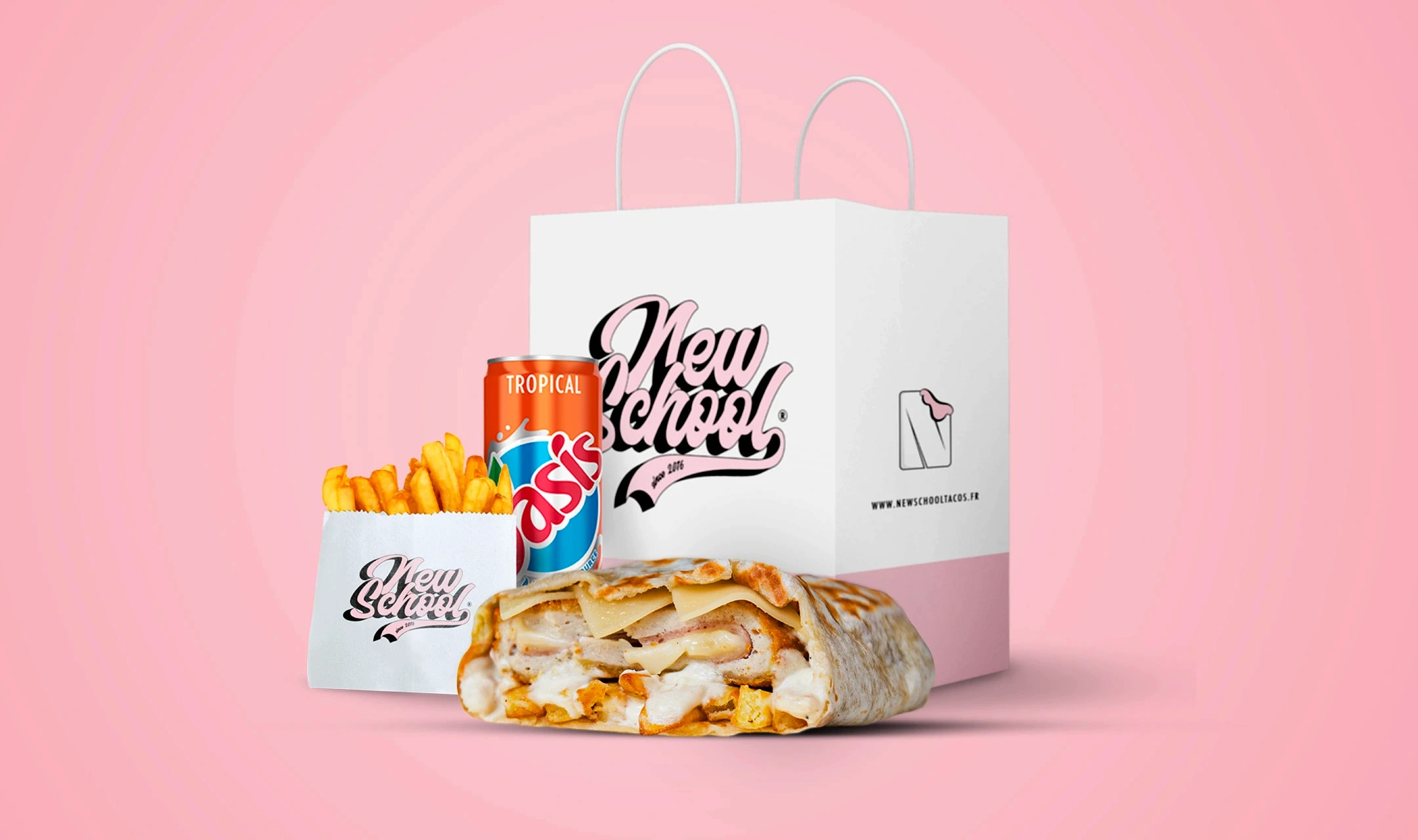 menu new school tacos