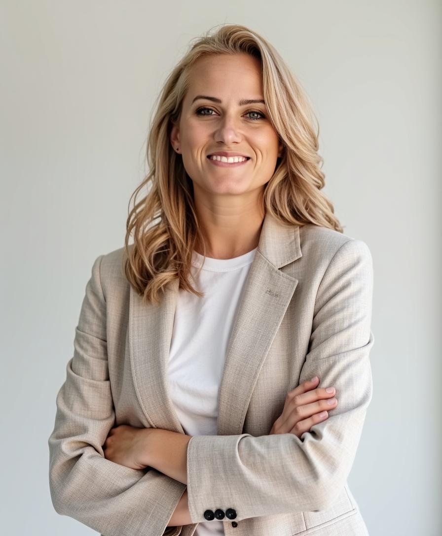 person sitting in a chair in front of a man