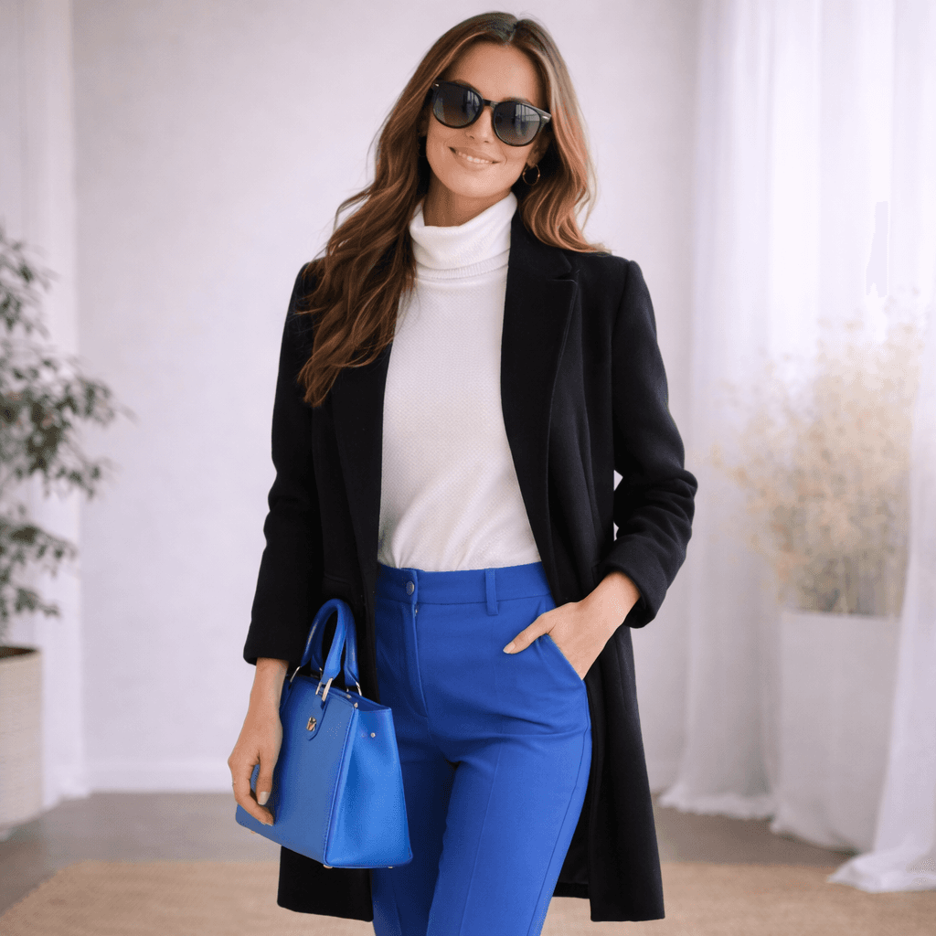 Middle aged woman smiling