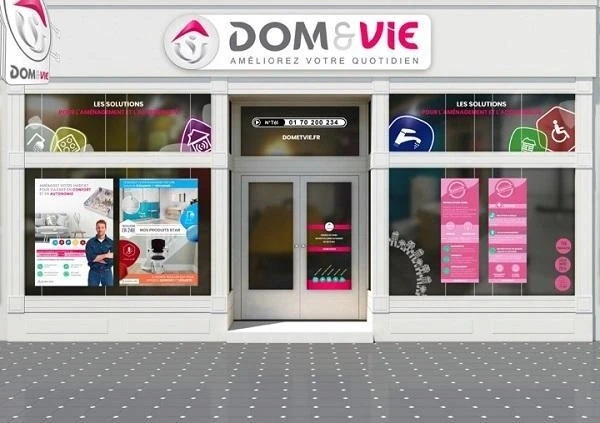 devanture, entrée du magasin