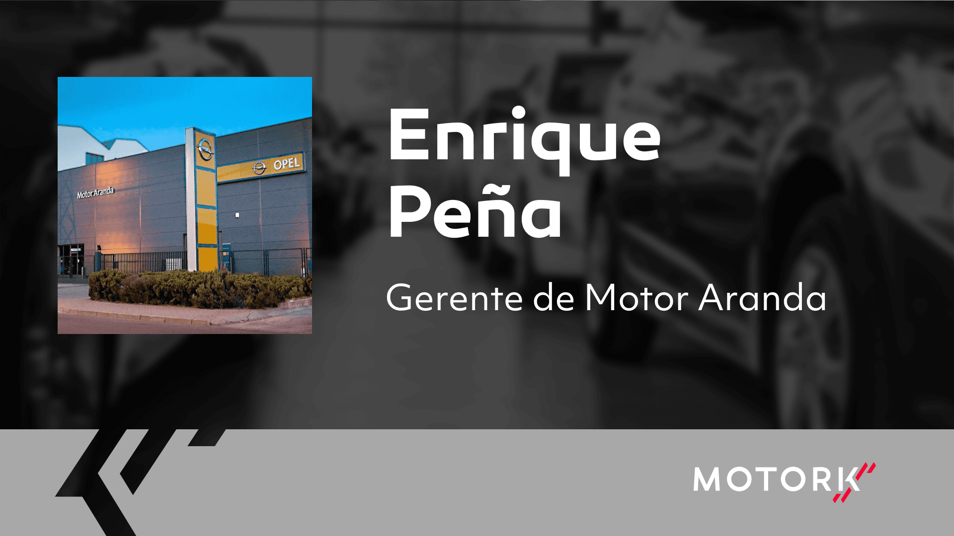 Enrique Peña - Motor Aranda