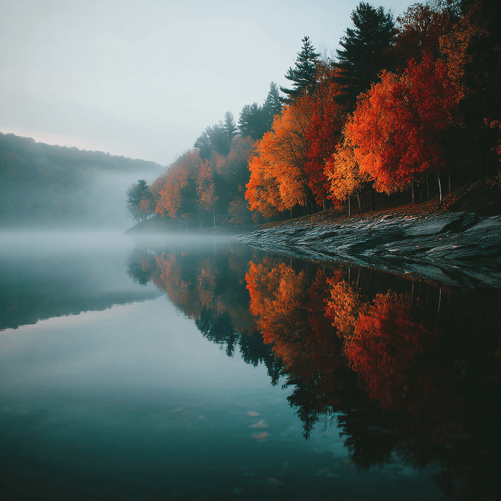 scarlet mile Apple Watch collection header image featuring autumn.