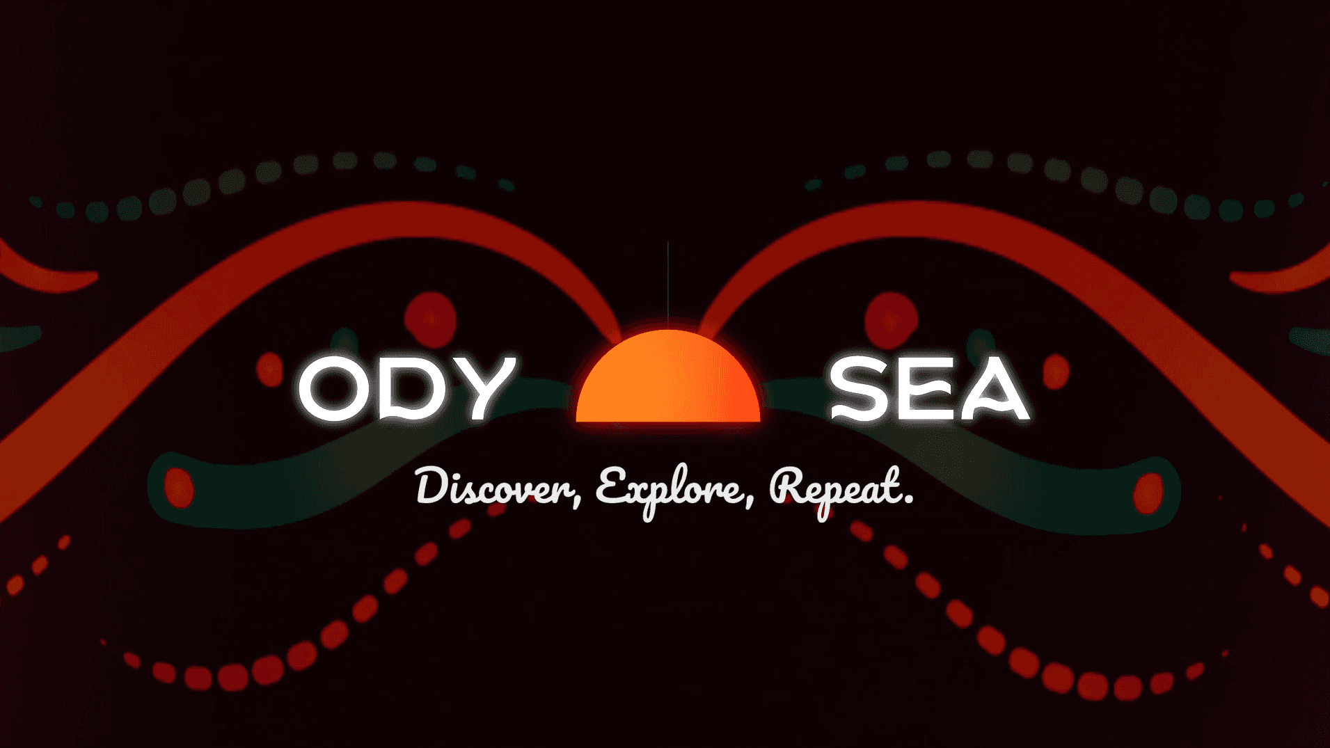 Trailer promotionnel en Motion Design réalisé par un UX designer à Nantes, modélisation 3D d'une canette de soda et du logo Odysea au devant de ses textures abstraites et graphiques