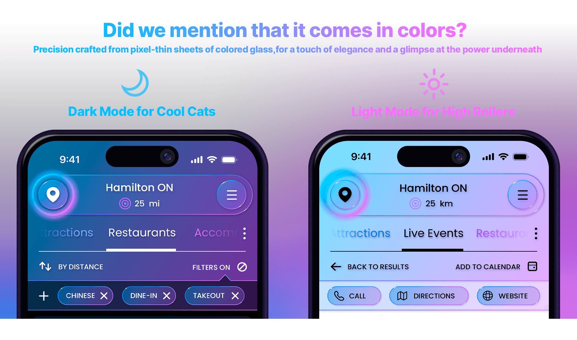 Here I Am AI iPhone App UX UI Product Design Branding
