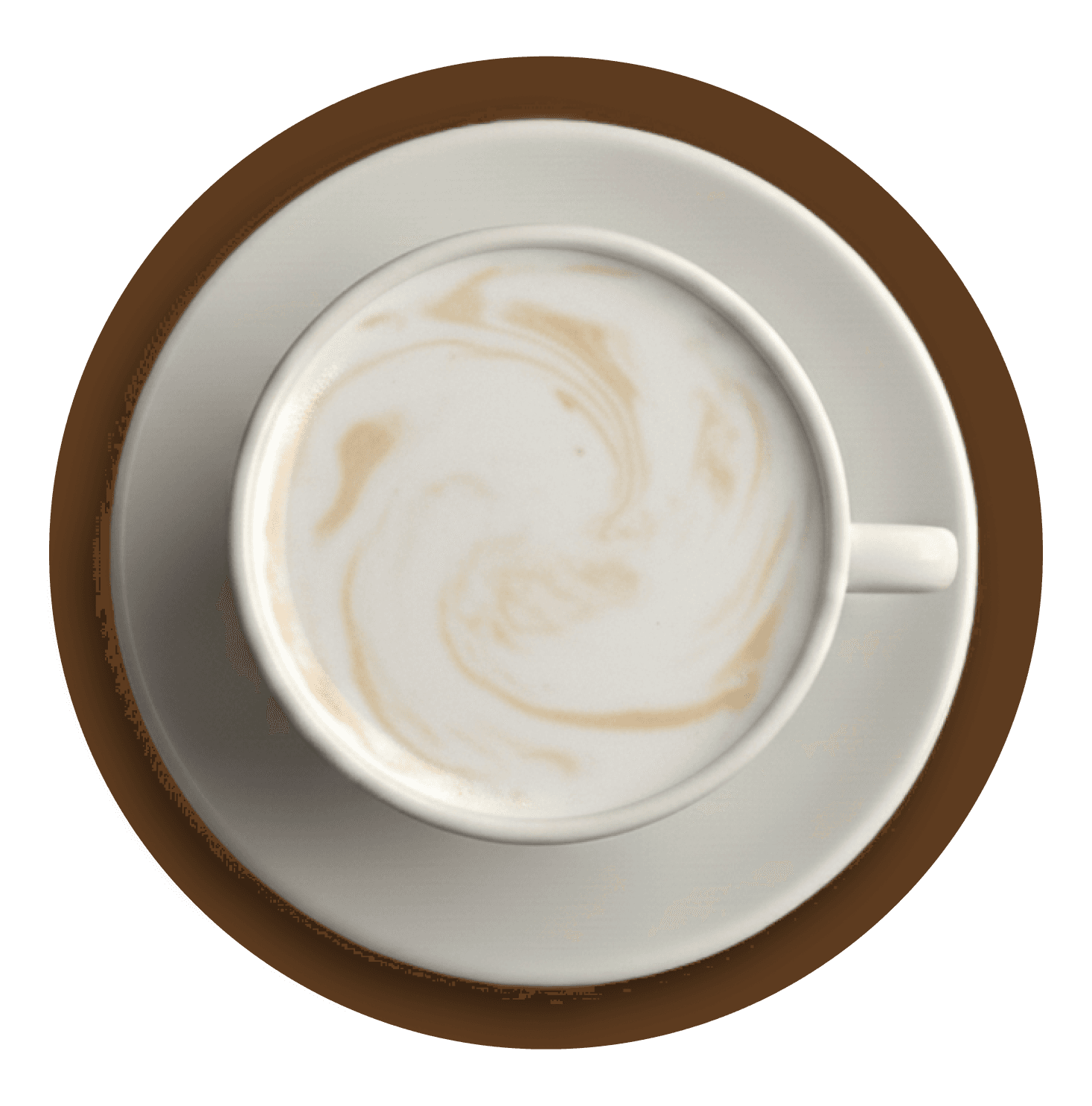 White oat milk coffee
