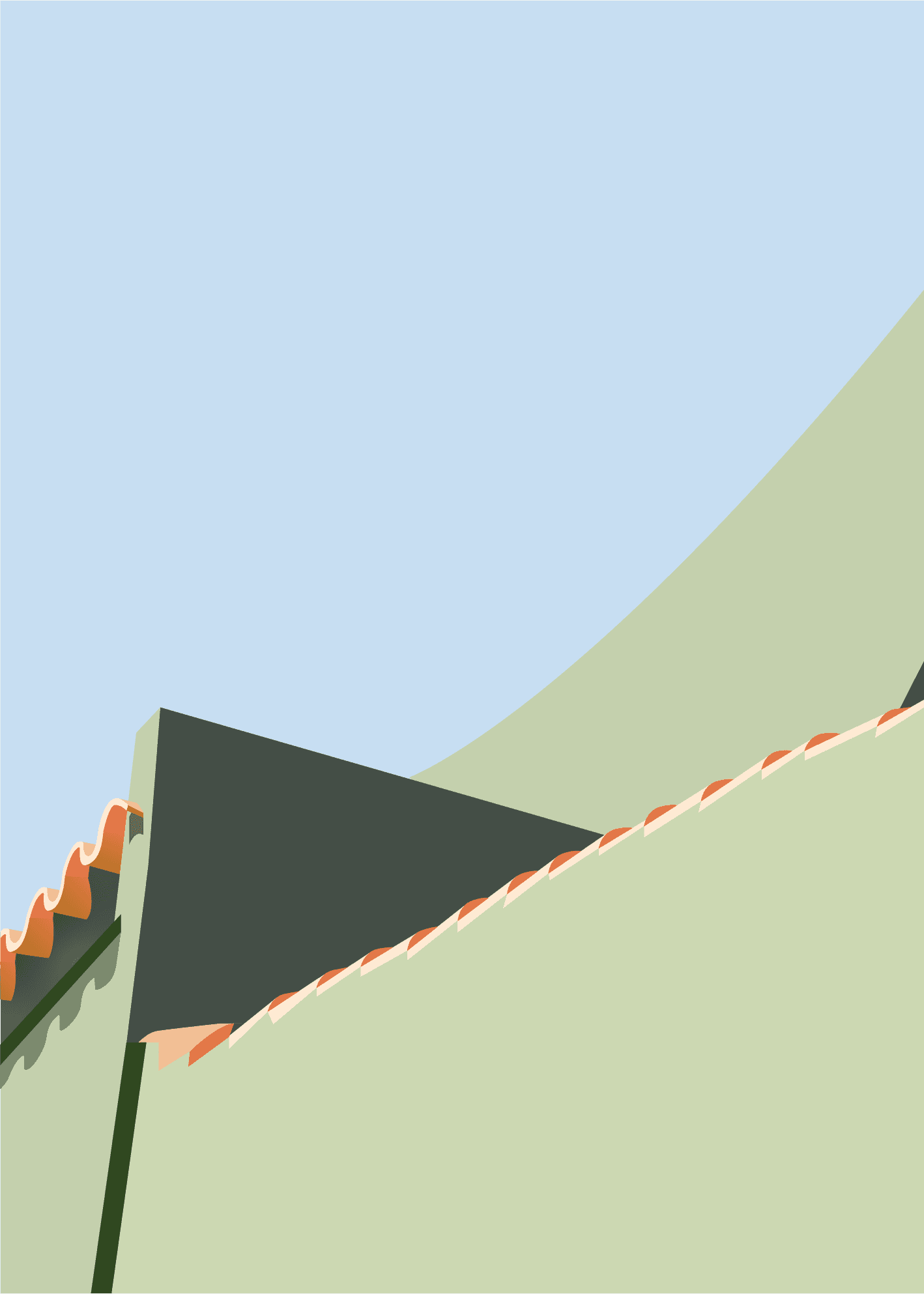 A screenshot for the footer of the website