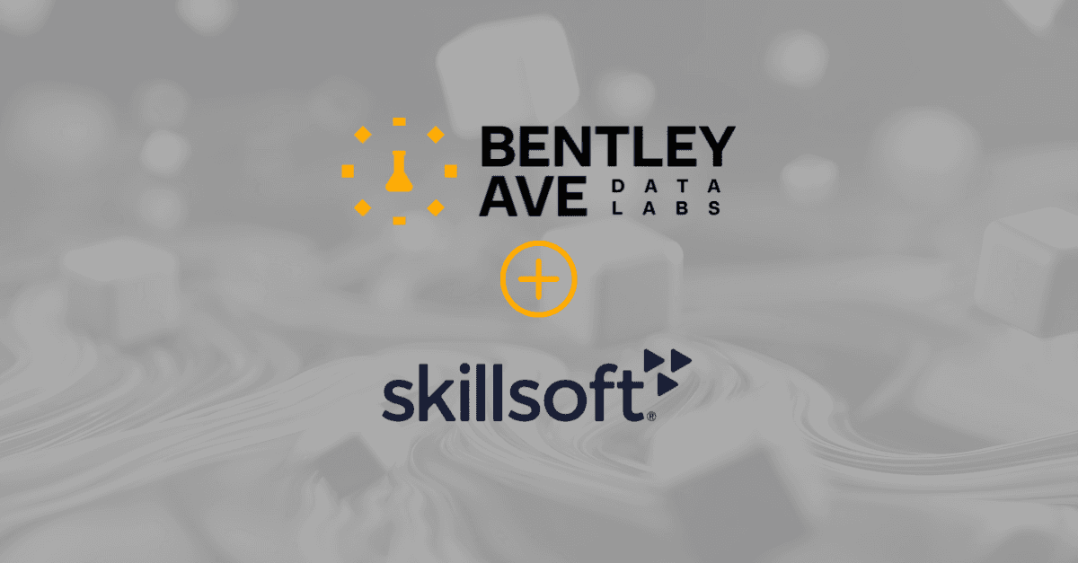 Bentley Ave and Skillsoft logos