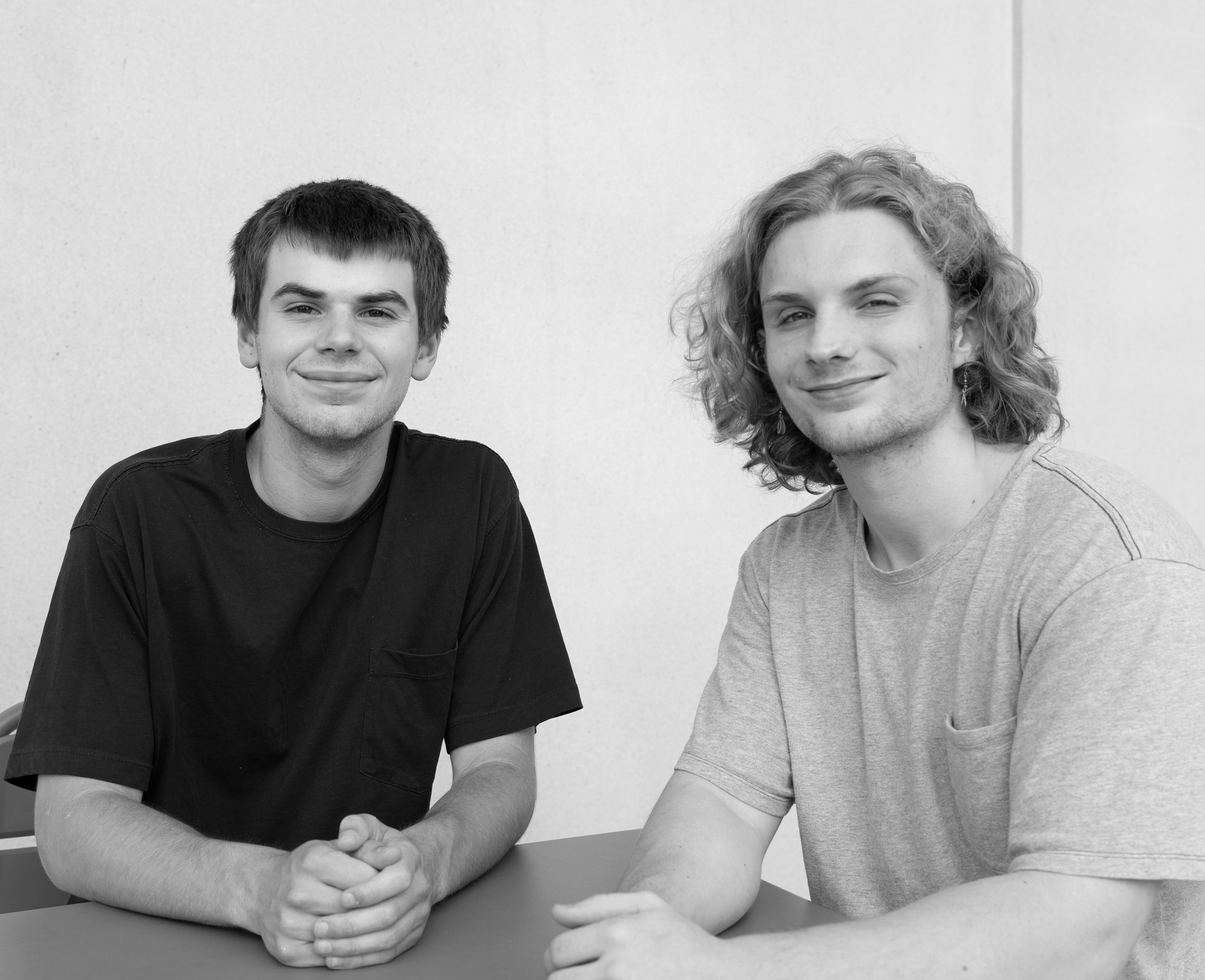 Picture of the founders Sam Bridgman and Erik Vandergrift