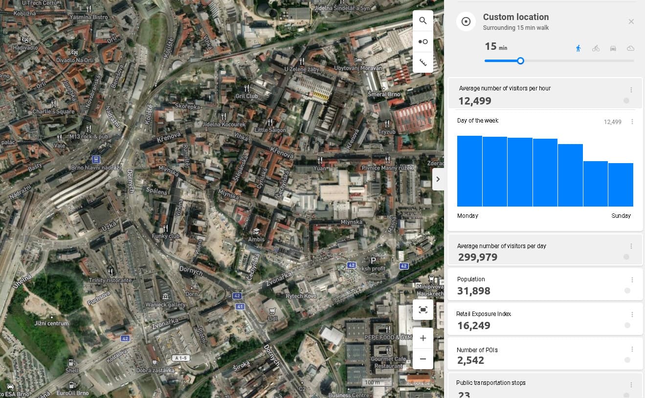 Location Evaluation with Location Intelligence in CleverMaps Studio