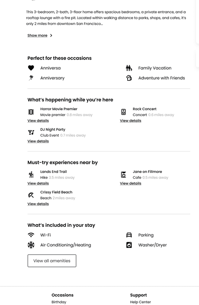 Listing