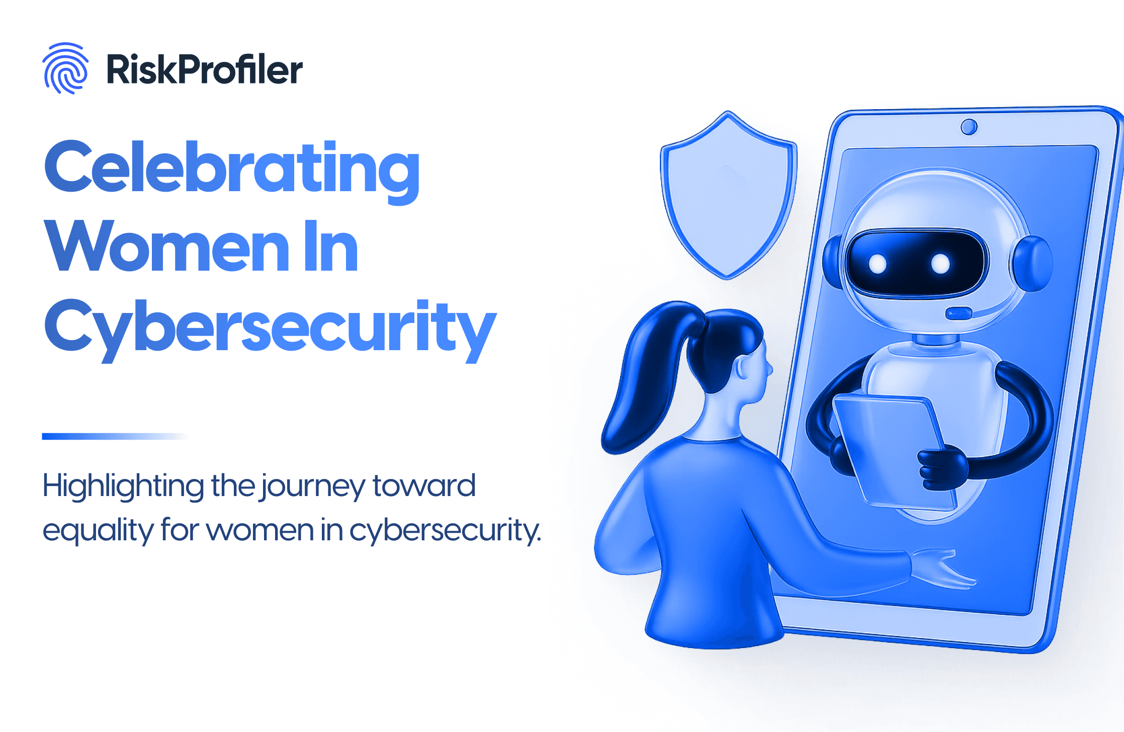 Celebrating Women In Cybersecurity illustration