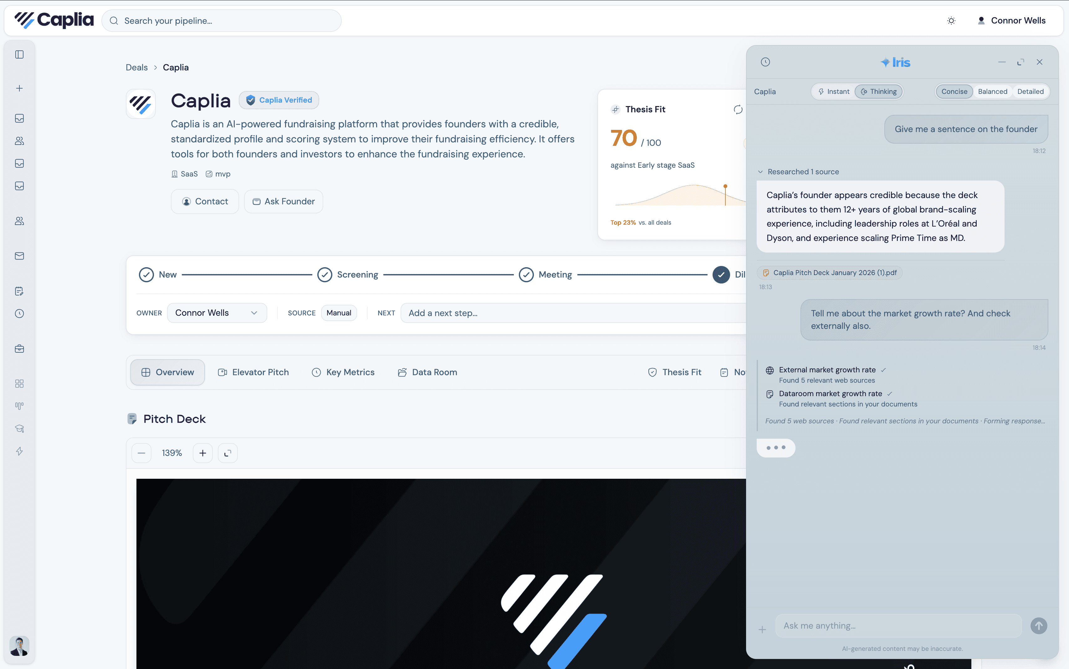 Dashboard desktop