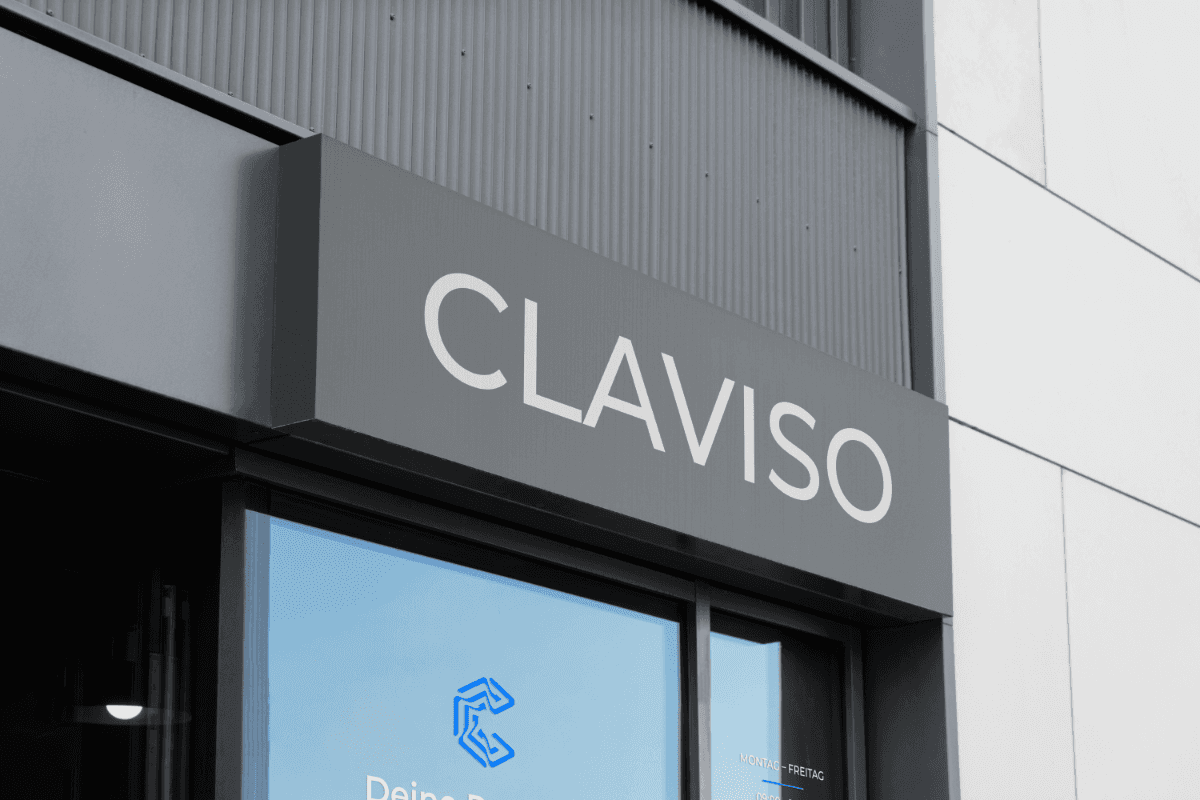 Visualisierung Claviso – Branding der KI Automations-Agentur zur Prozessautomatisierung und digitalen Transformation