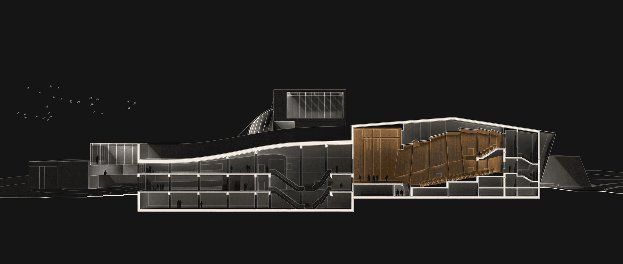 Render of National Museum Complex