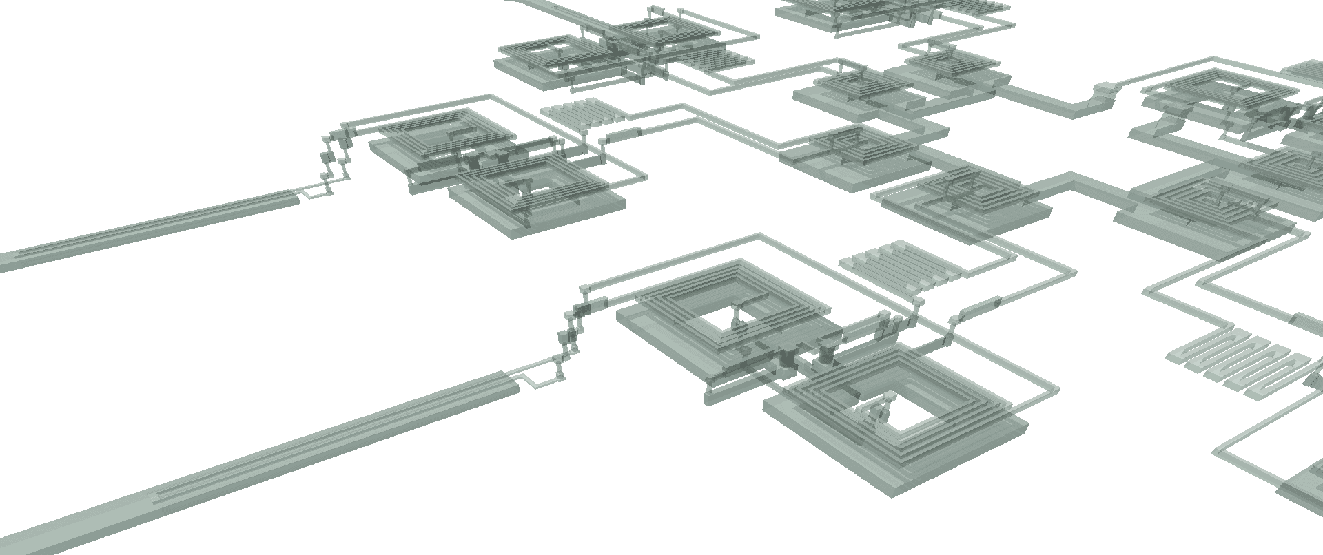 A sketch drawing of a superconductor