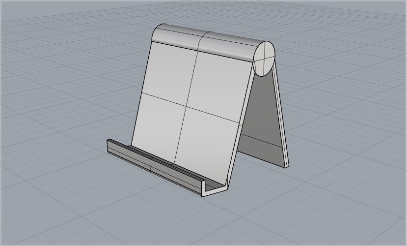 Very early render of the physical product