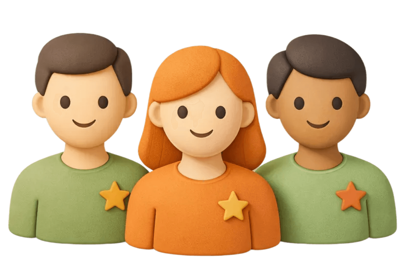 Supportive Teammates illustration