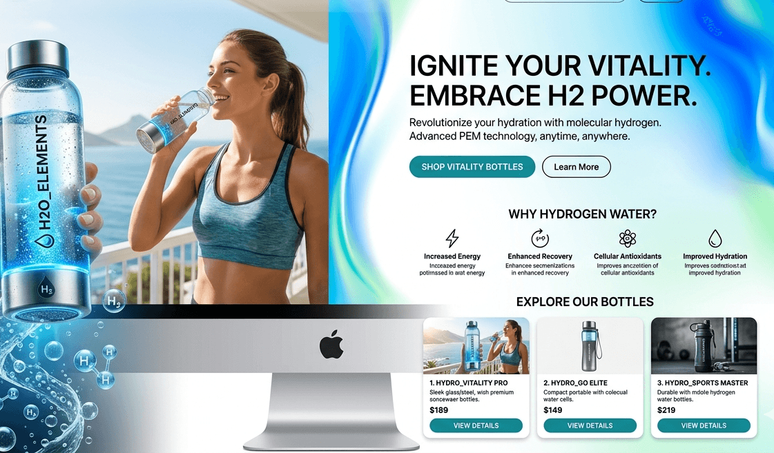 Hydrogen Water Bottle Brand