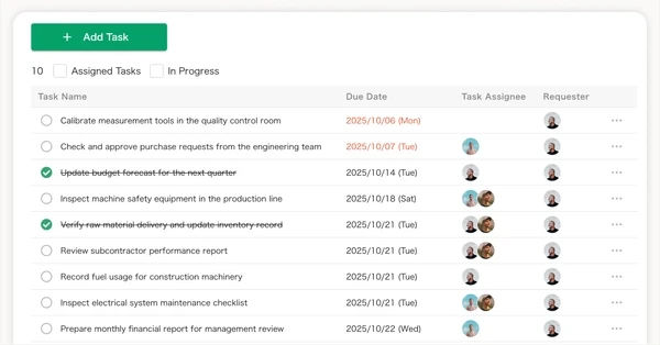 See all your tasks in pne place | Kanna
