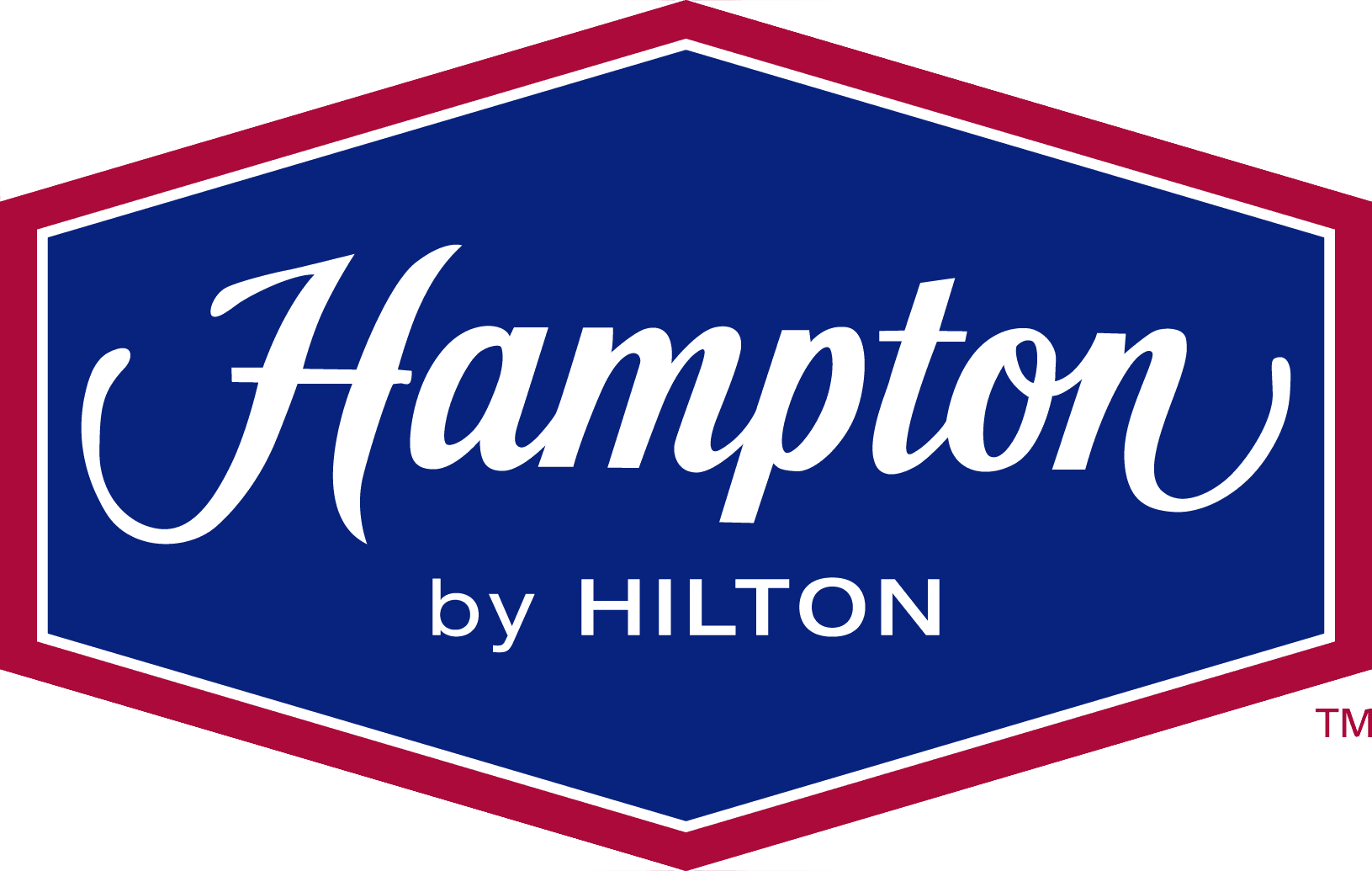 Logo von Hampton by Hilton – Starker Partner und Referenzkunde der DAG für internationale Hotelbauprojekte.