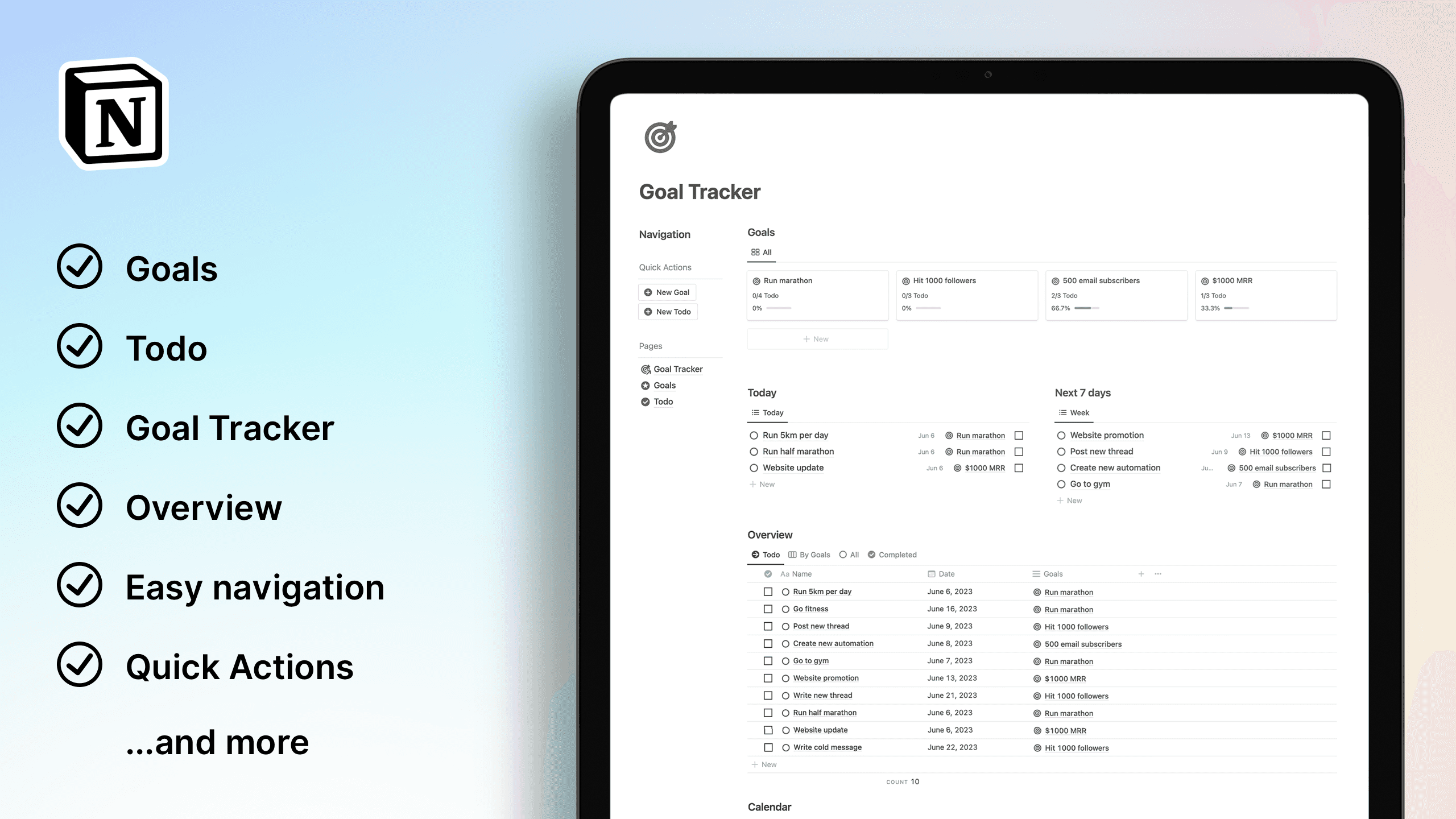 10+ Best Notion Life Planner Templates for 2024