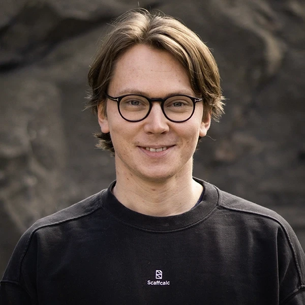 Photo of Head of Structure, Anton Dimming, Scaffcalc