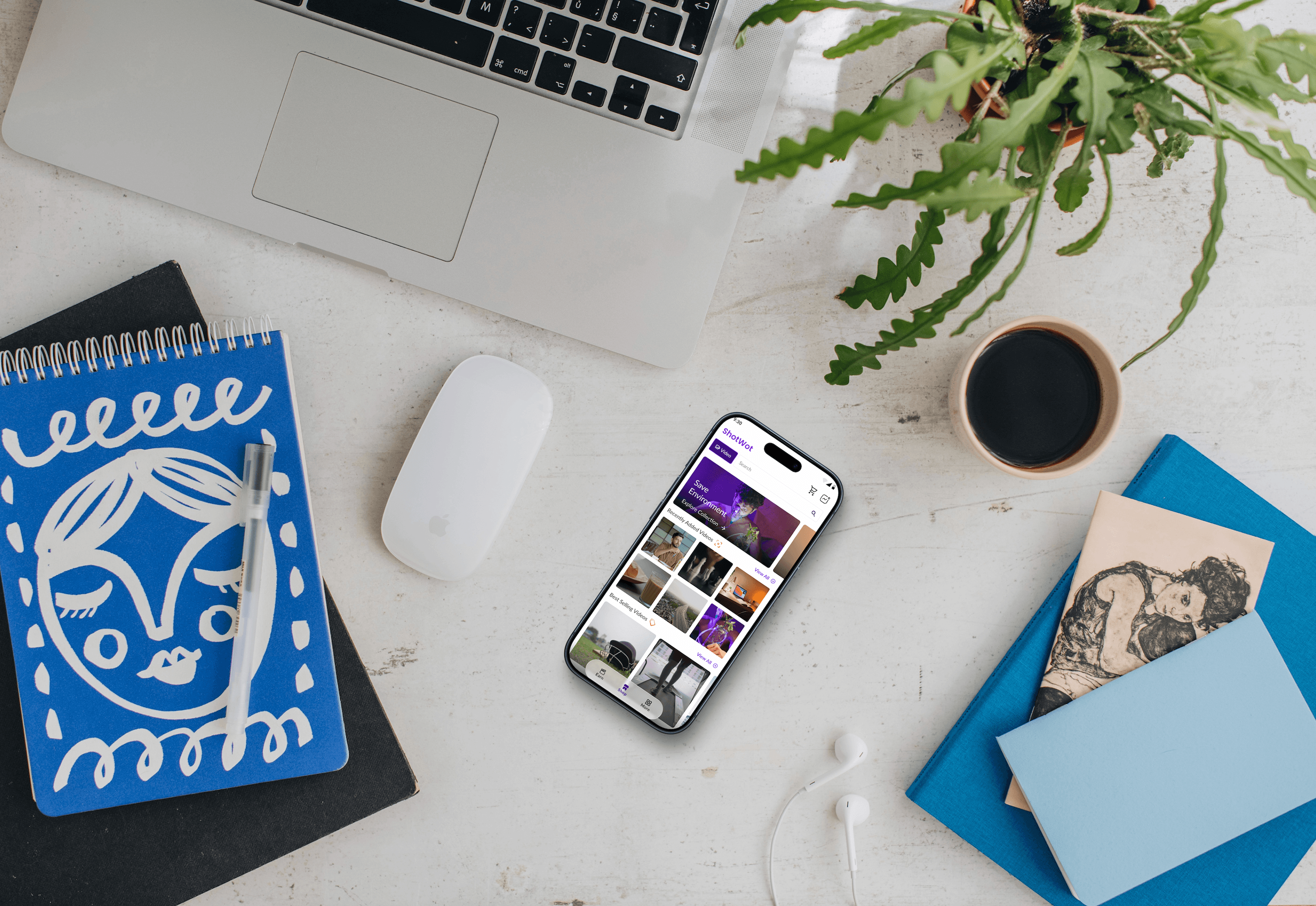 Shotwot App - Copyright free stock footage