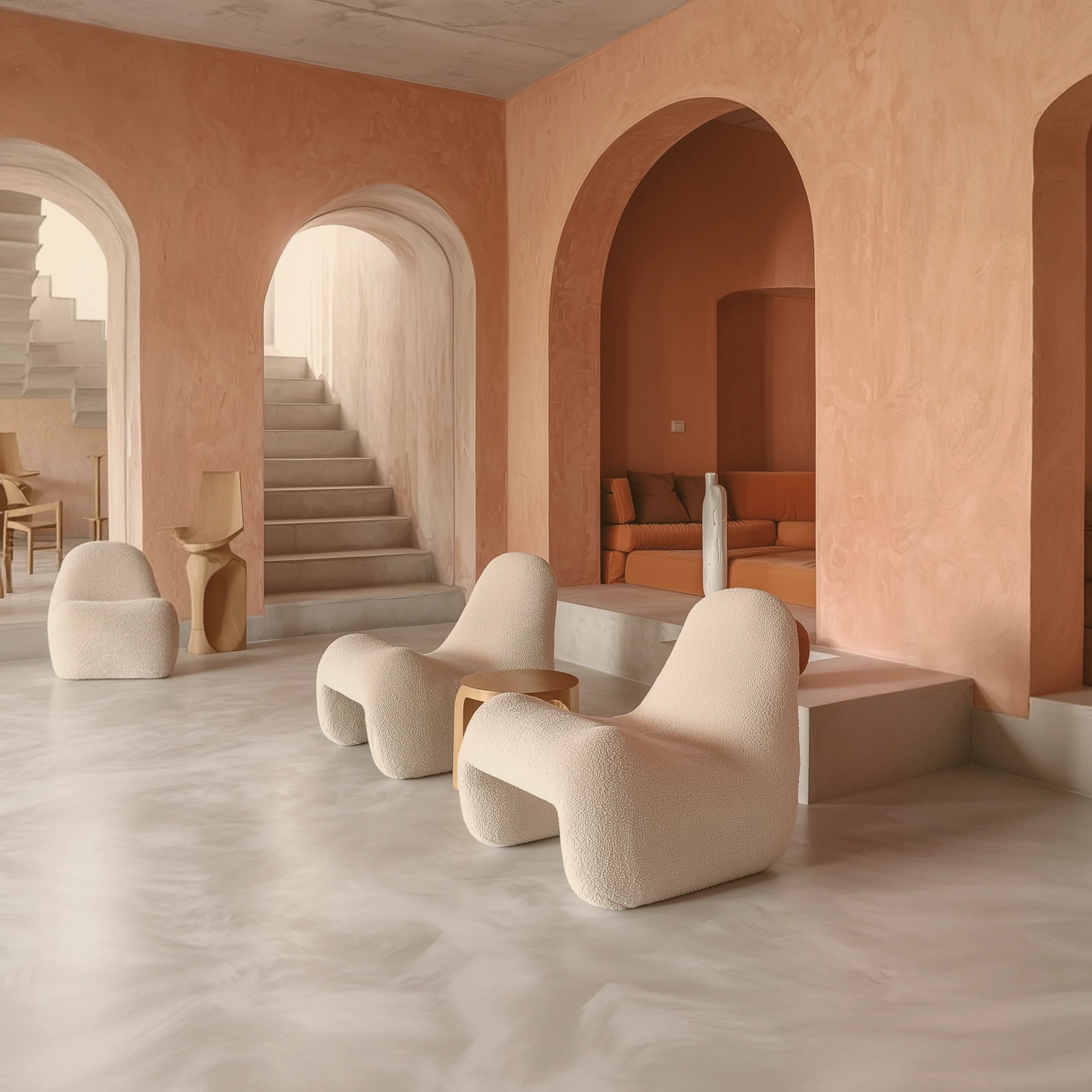 Modern Terracotta Interior