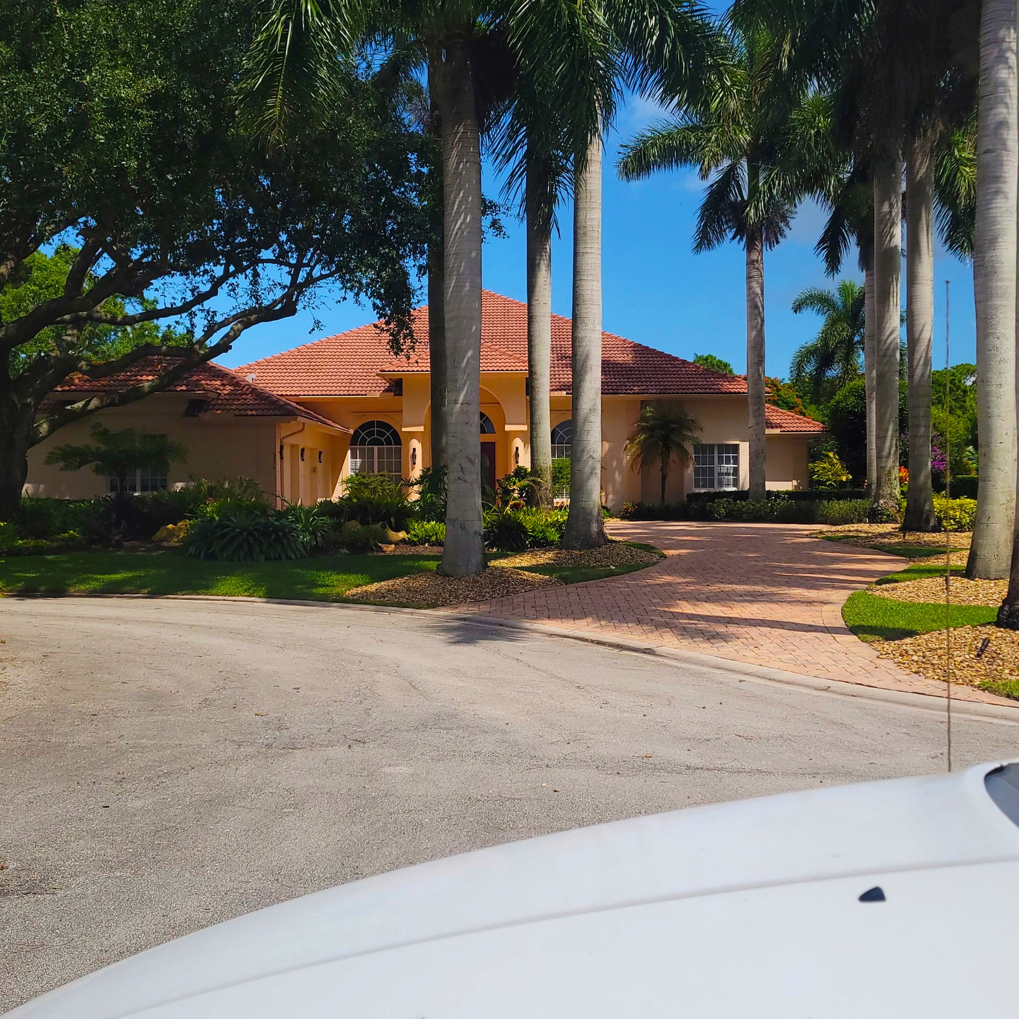 2017 Roof Replacement in Fairway Landings, PGA Village, Port St Lucie with Entegra Estate S Tile in Spanish Clay White Antique