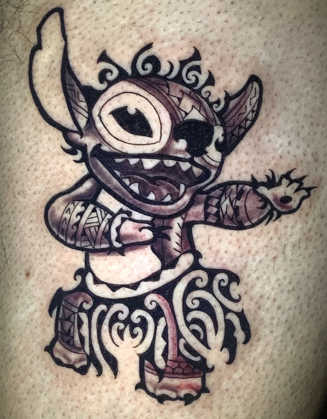 Polynesian Stich Tattoo