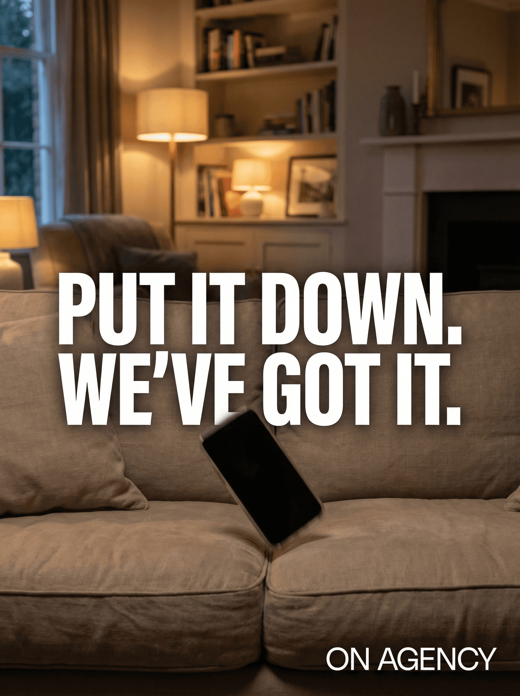 Put it down we've got it