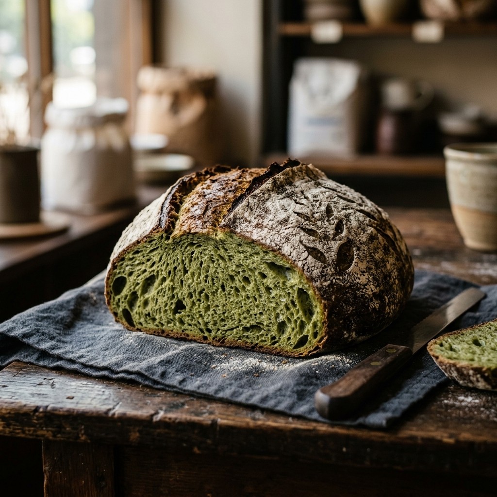 Spring Mugwort Country Loaf