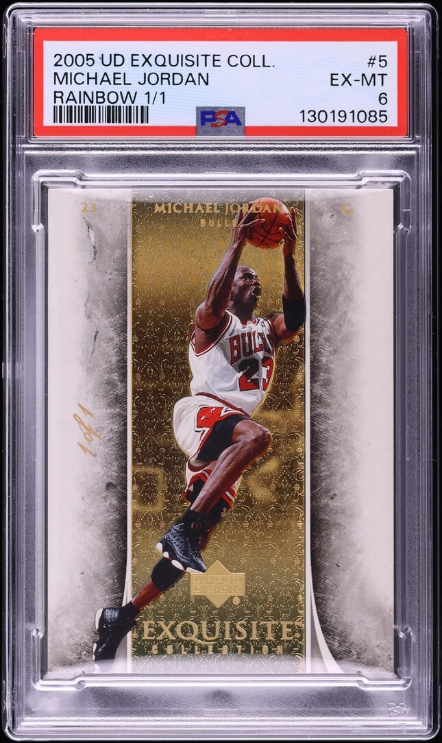 2009 Exquisite Collection Michael Jordan & LeBron James