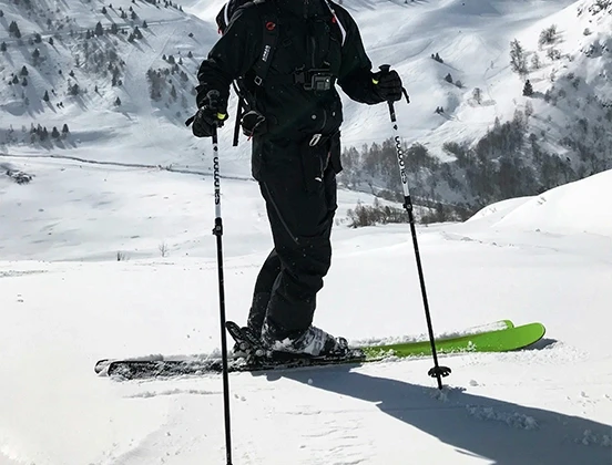 Skis freeride pour débutant