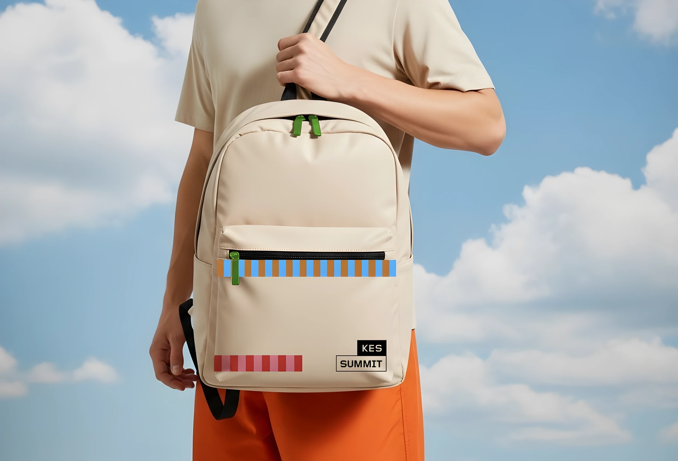 recepcionistas na entrada do evento