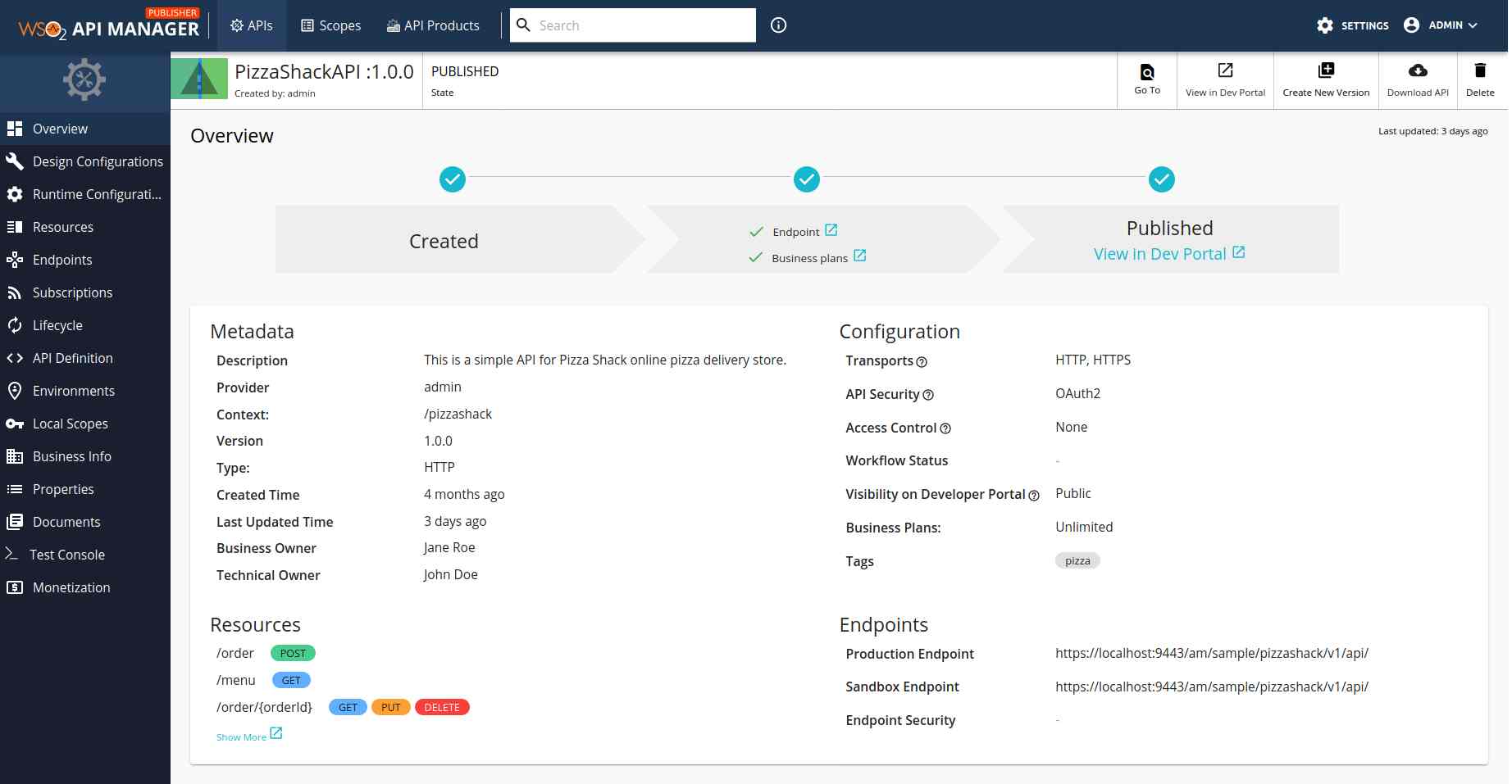 WSO2 API Manager