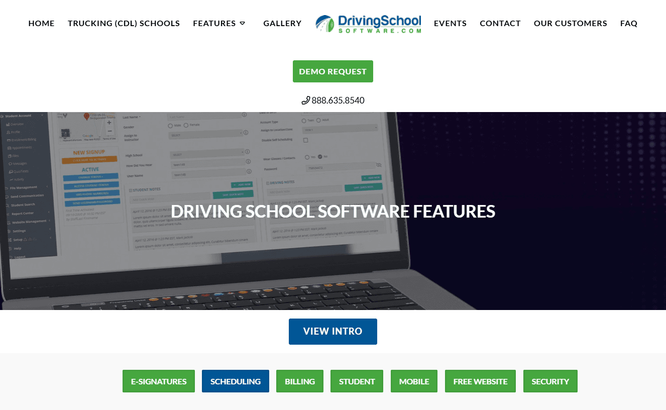 Driving School Software