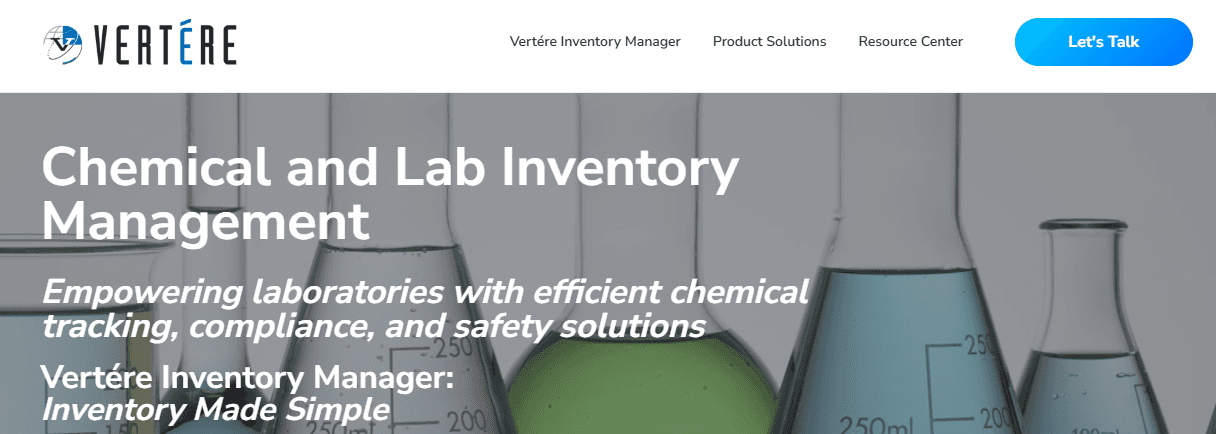 Tools - Lab Inventory Management Software