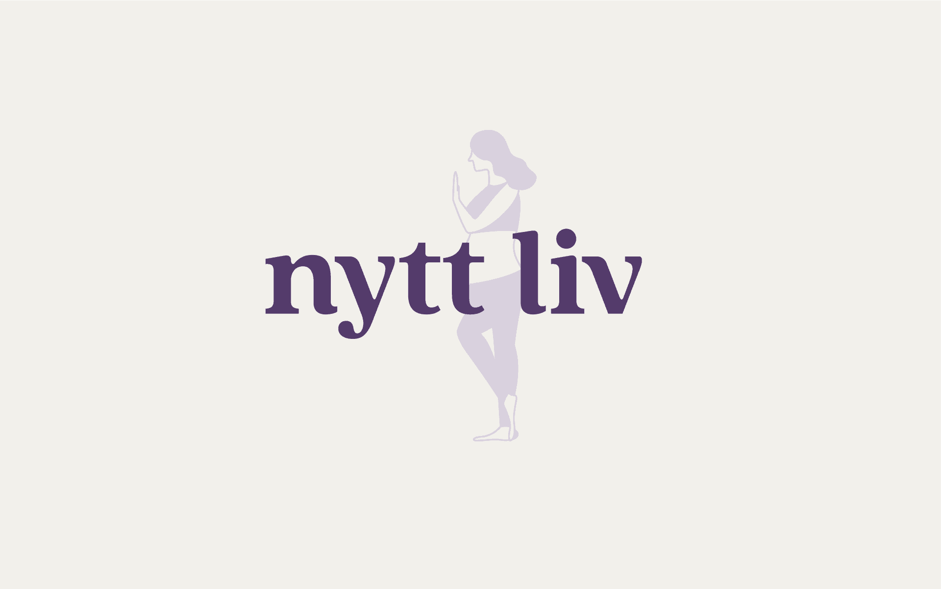 Nytt Liv custom illustration design and branding