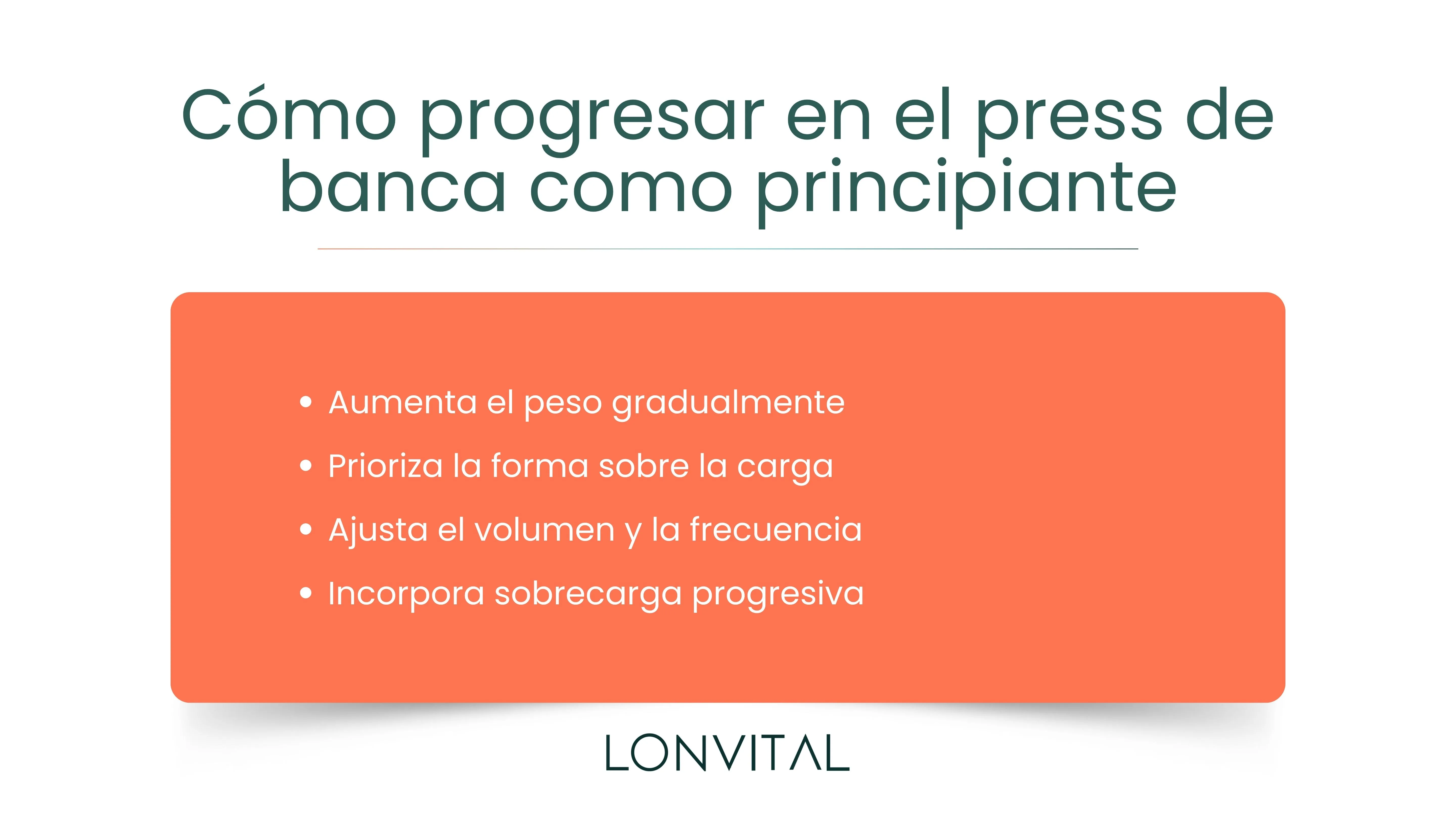 Cómo progresar en el press de banca como principiante