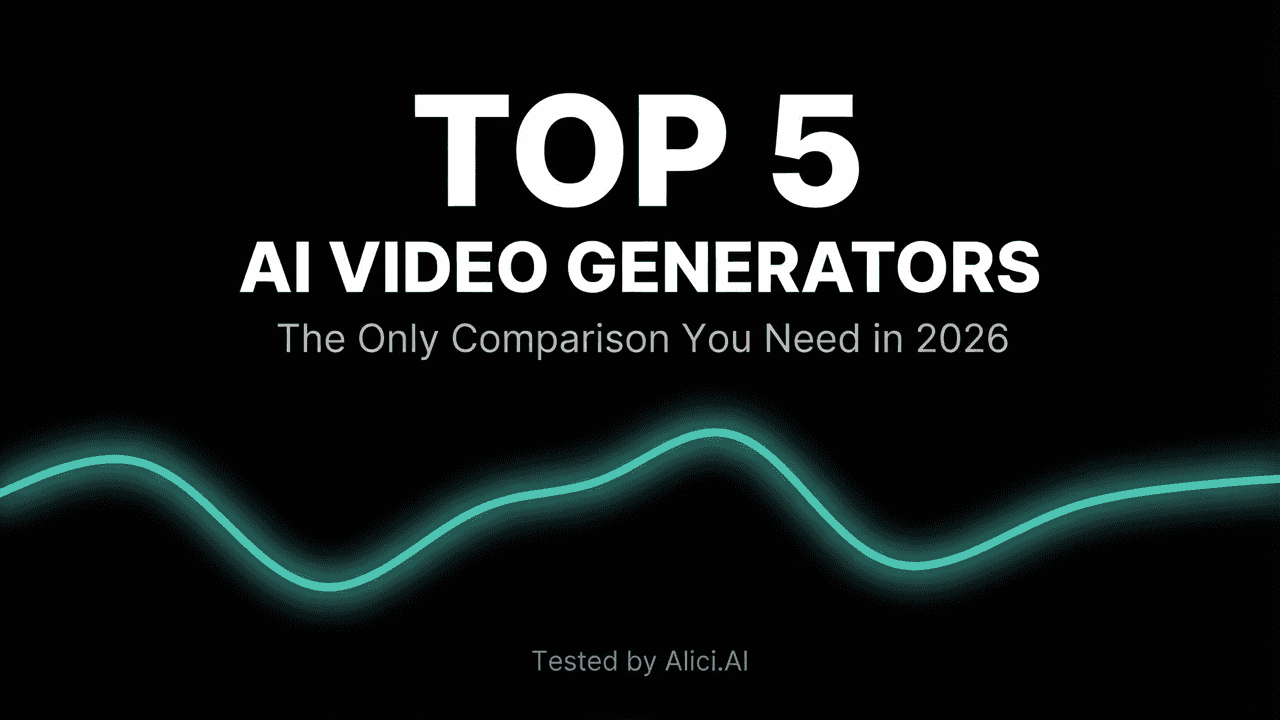 TOP 5 AI Video Generators 2026