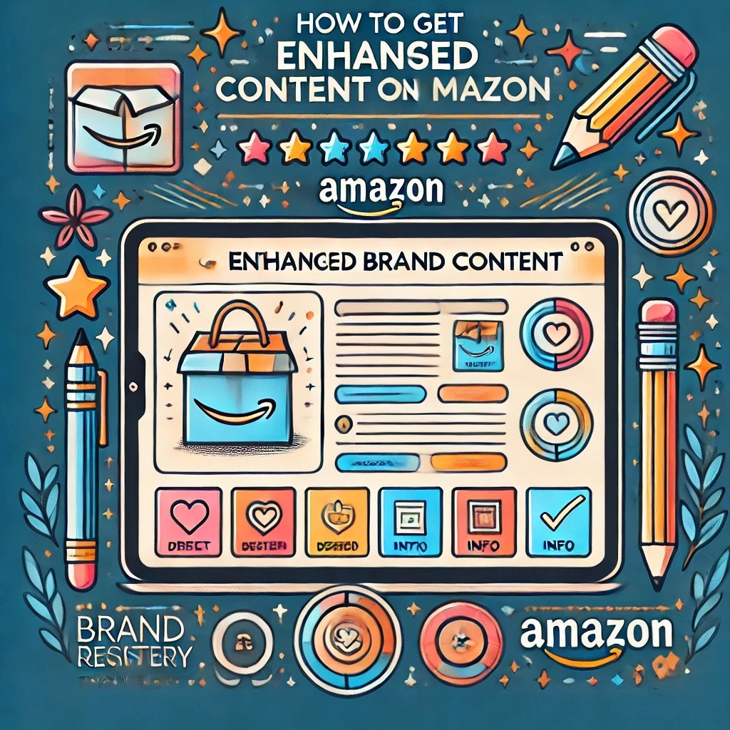 How do I get enhanced brand content on Amazon?