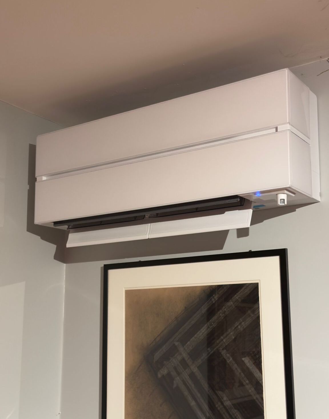 Installation cliatisation reversible