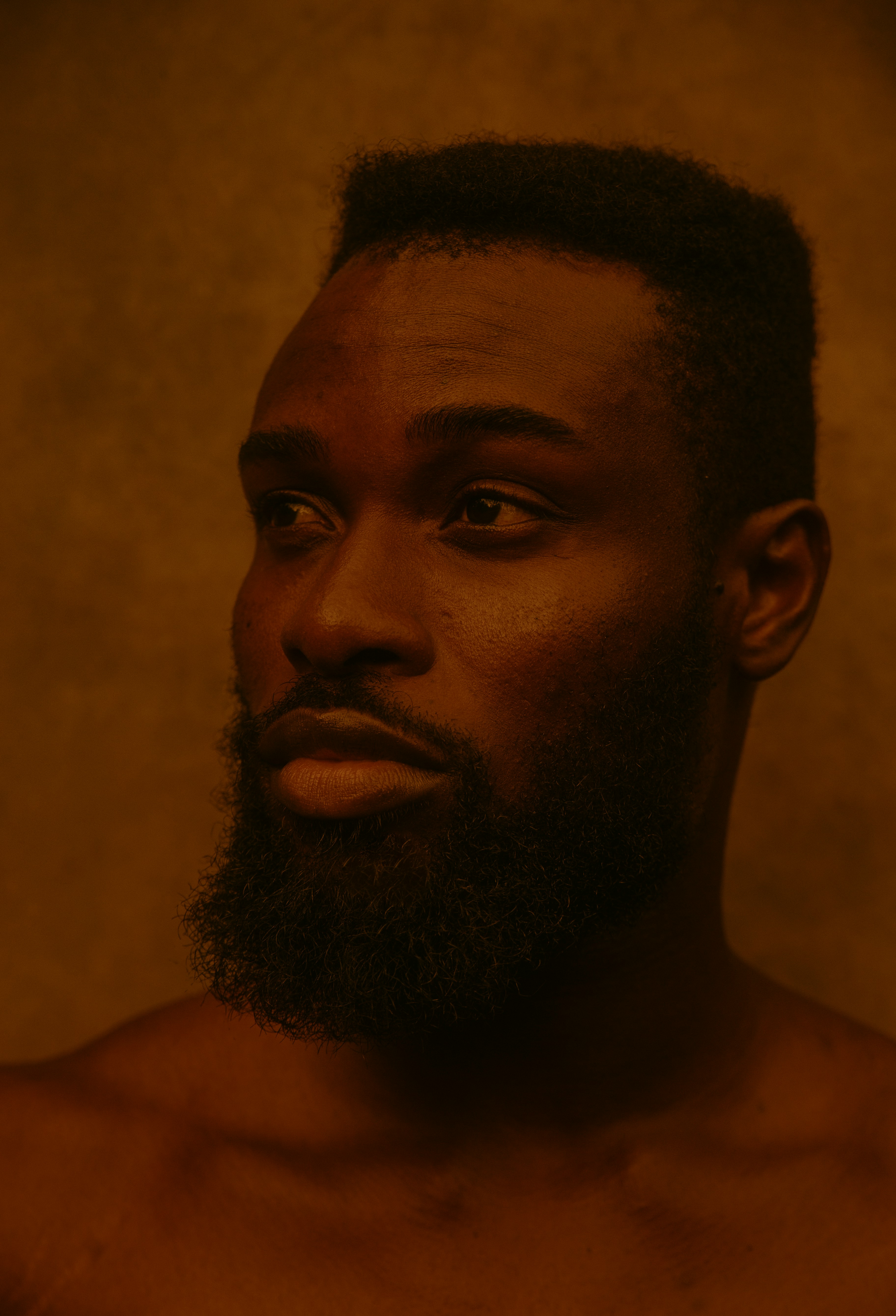 a man with a beard