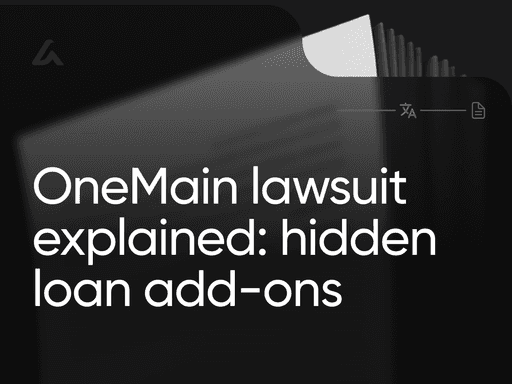 OneMain lawsuit explained: hidden loan add-ons