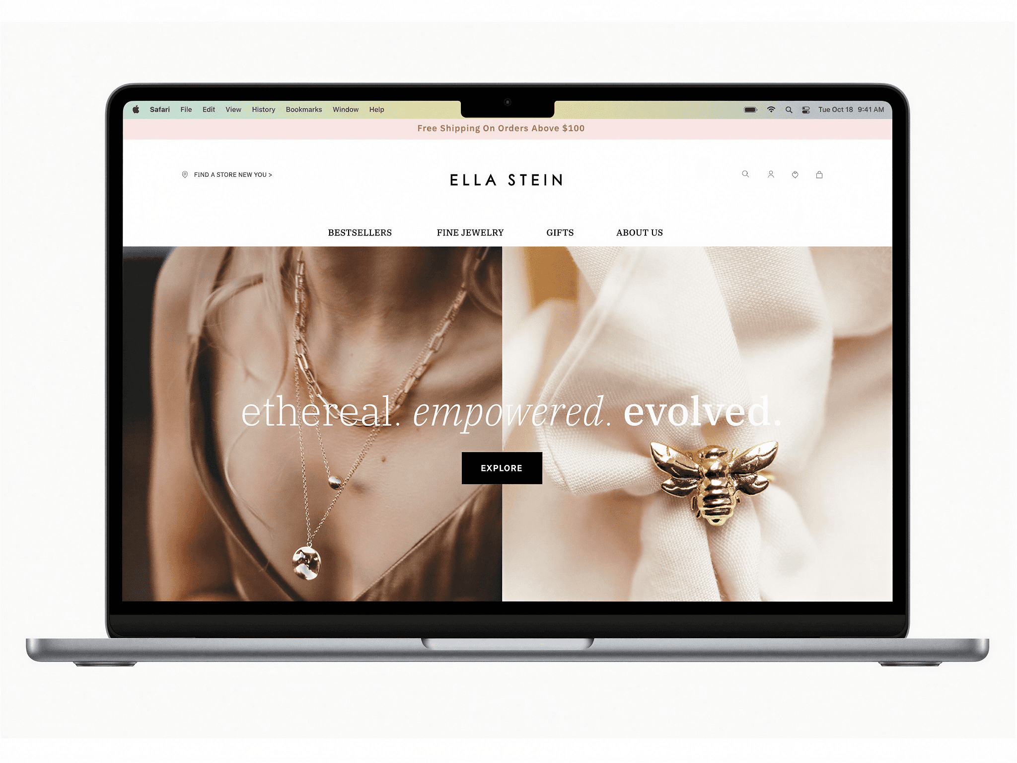 brand identity for Ella Stein