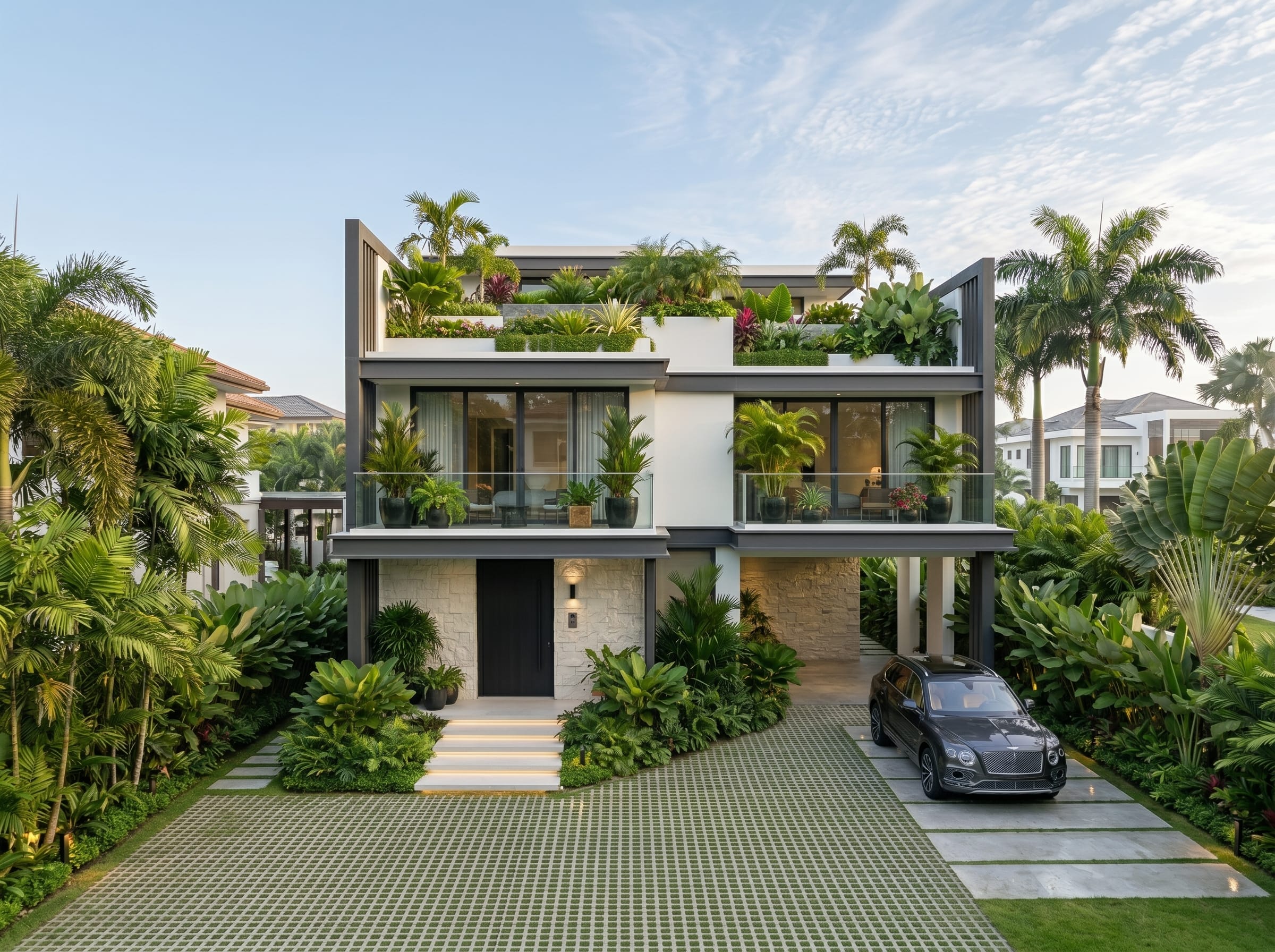 Luxury property exterior