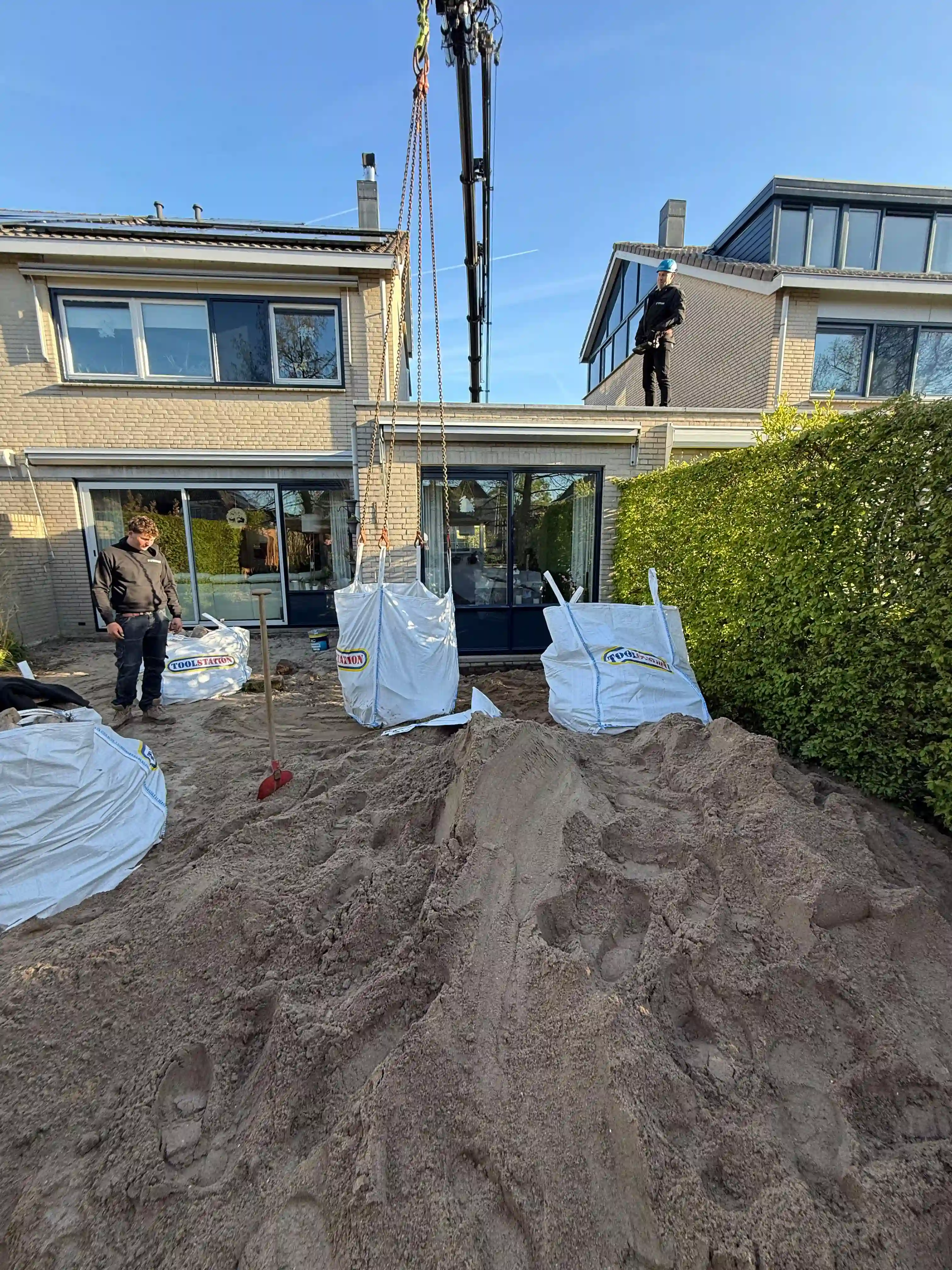 Bestrating achtertuin Barendrecht – foto 5
